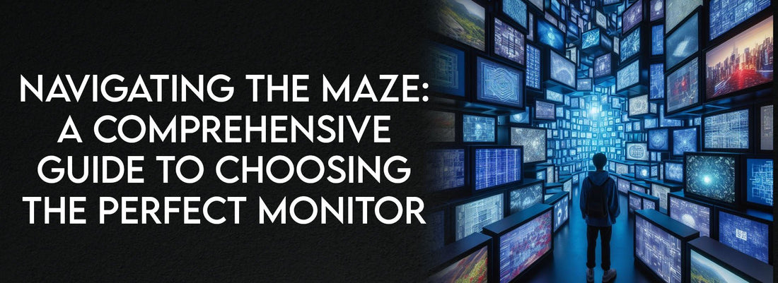Navigating the Maze: A Comprehensive Guide to Choosing the Perfect Monitor - Crystal Computers Bilston & Wolverhampton